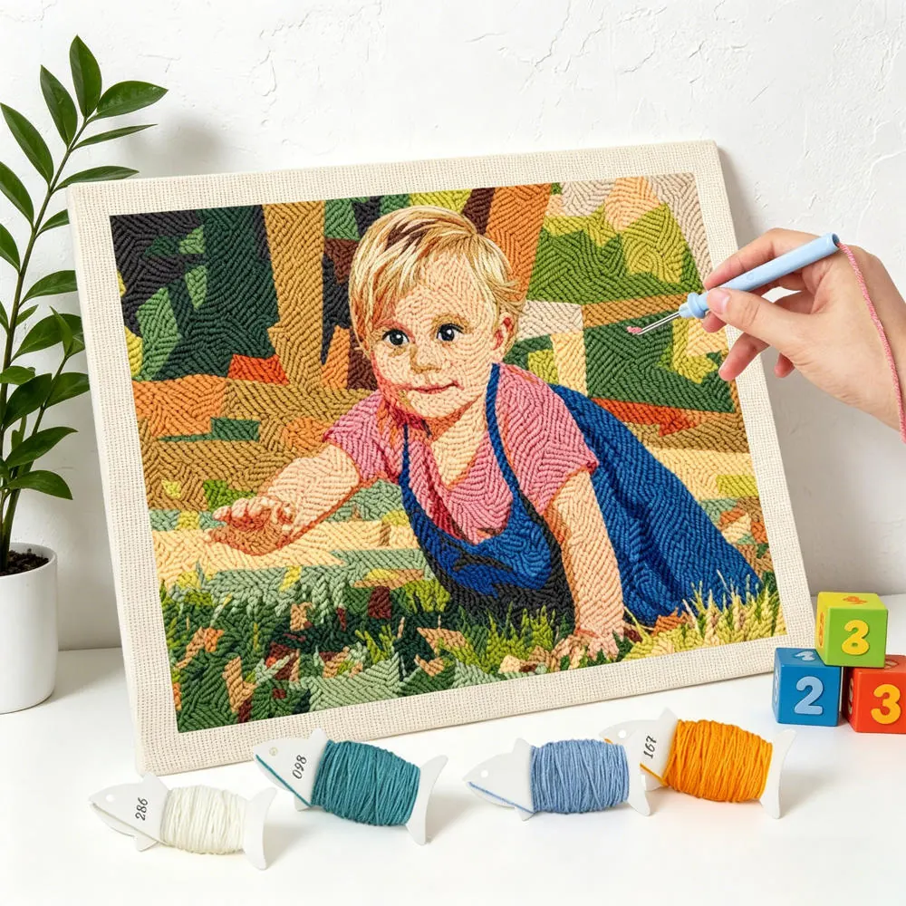 Customer punch needle artwork