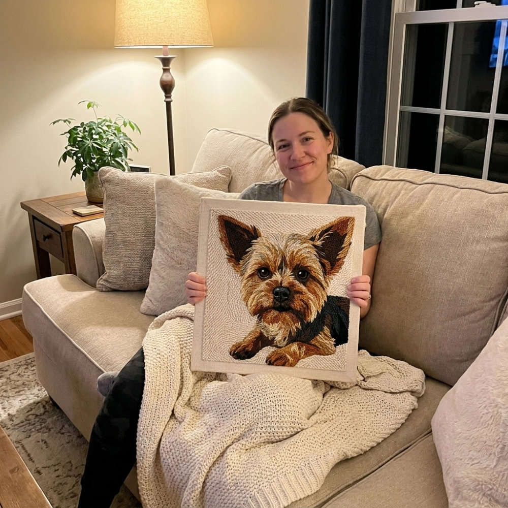 Hannah & Biscuit — For our 10th 'gotcha day'.