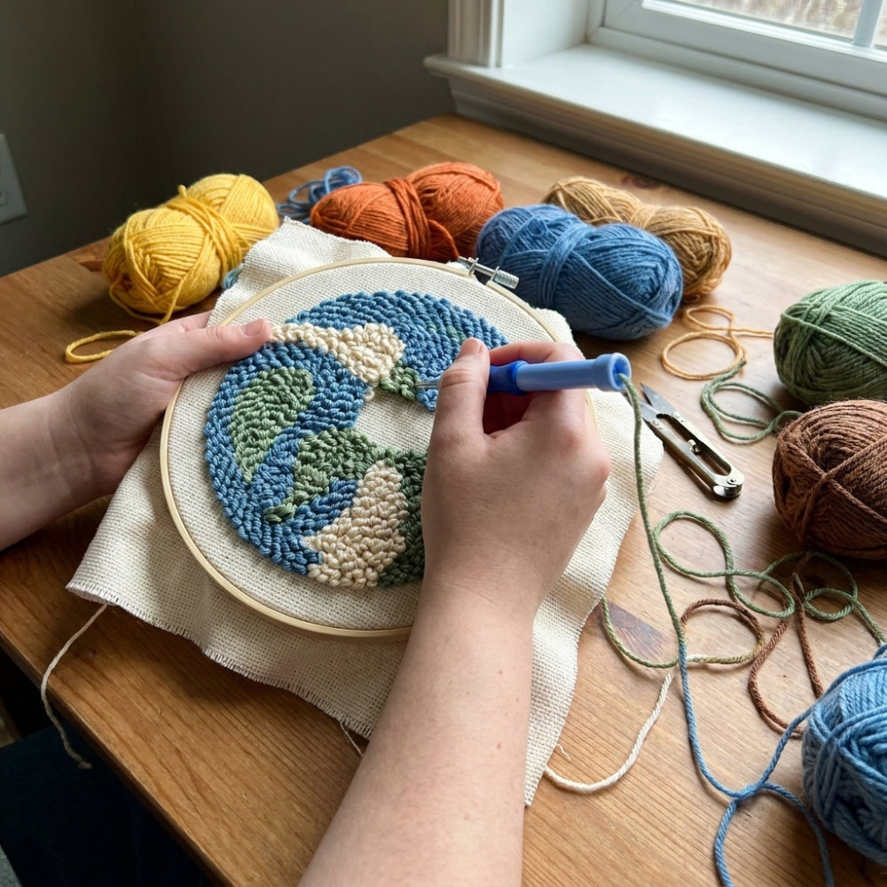 Lena's first piece — Total beginner — 6 evenings.